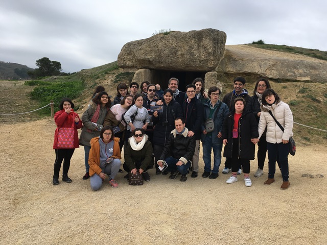 El alumnado de Danza Mobile de visita en Antequera