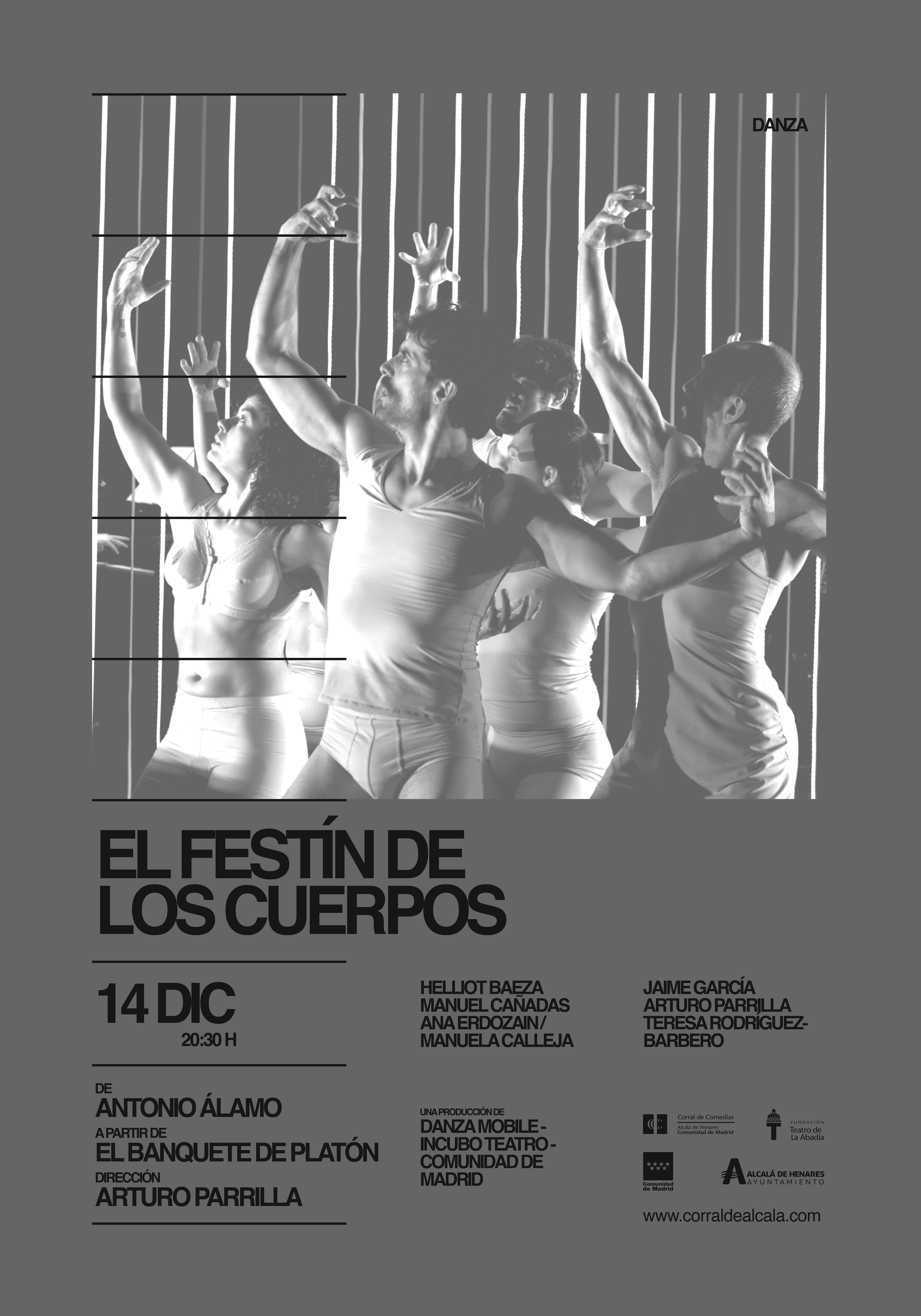 La Compañía actuó en el Corral de Comedias de Alcalá de Henares con ‘El Festín de los Cuerpos’
