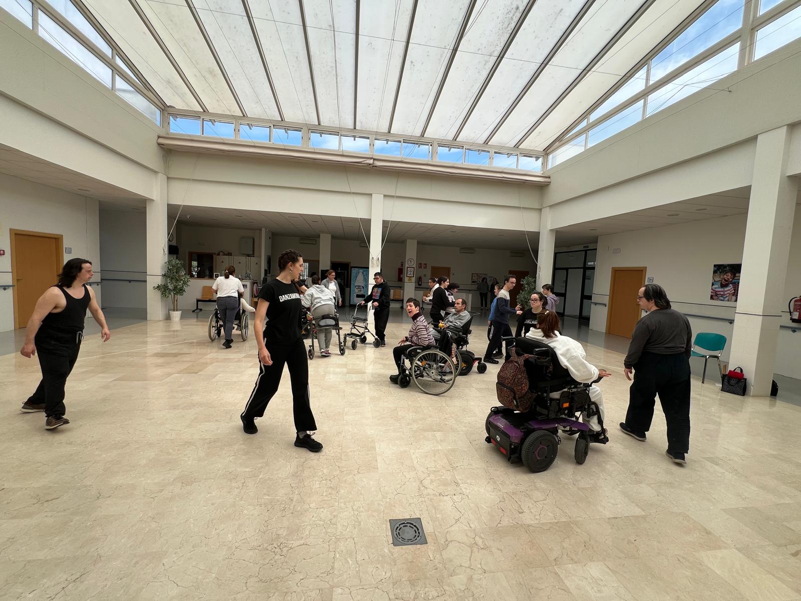 Encuentro de danza, en Aspace Sevilla